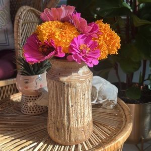 1970’s Vintage Ceramic Pottery Vase